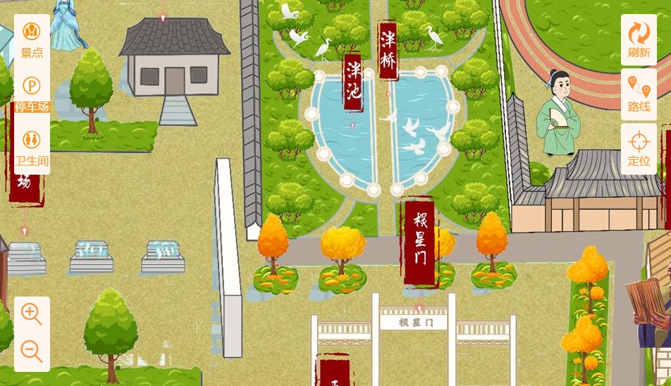 拜城手绘地图景区语音讲解导览系统：智慧景区建设的基石